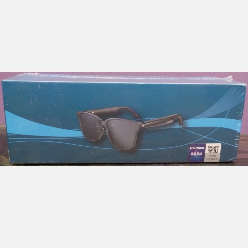 Hyundai HY-C8 Black AI Smart Bluetooth Glasses